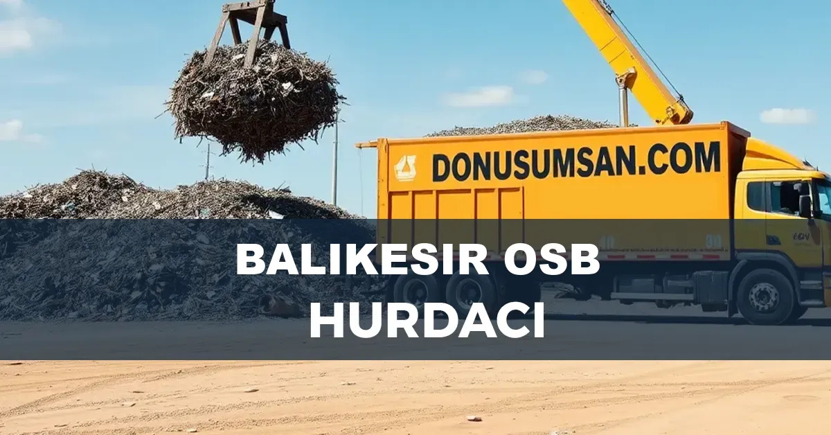 Balıkesir OSB hurdacı