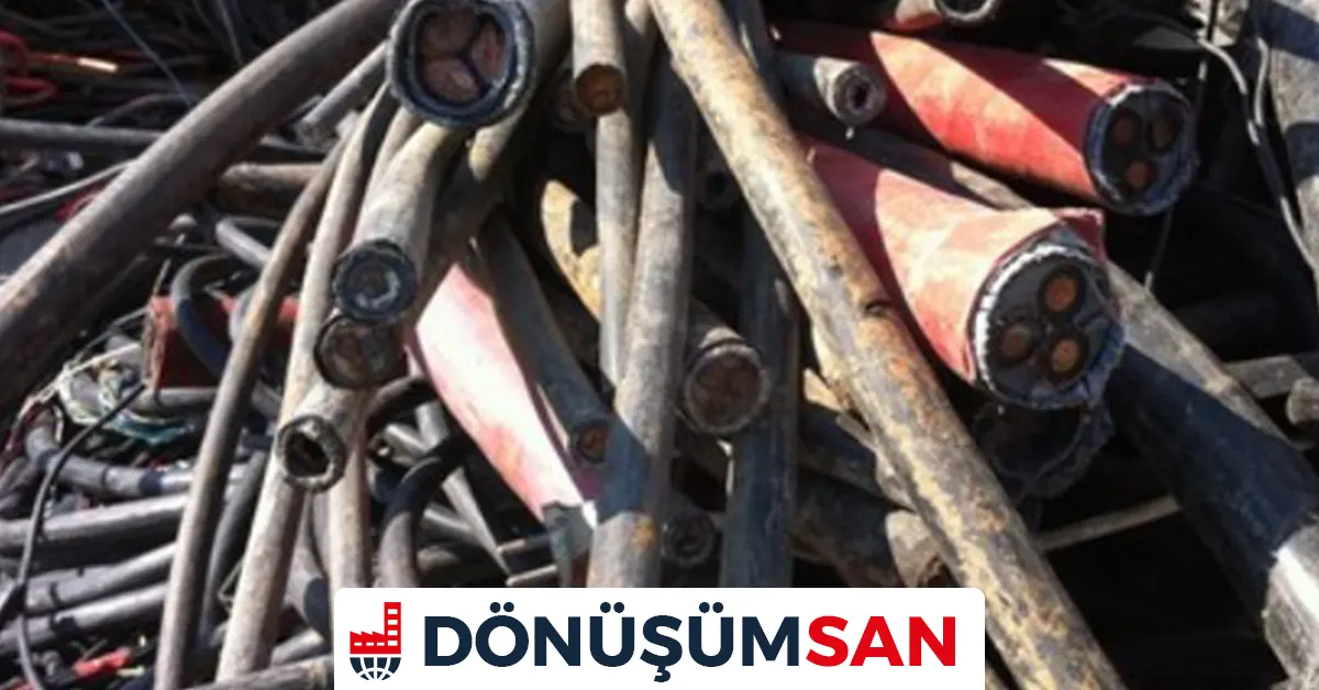 Hurda Çelikli Yeraltı Enerji Kablosu