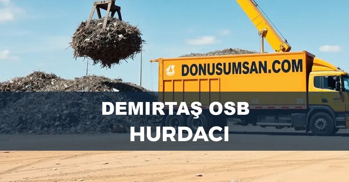 Demirtaş OSB hurdacı