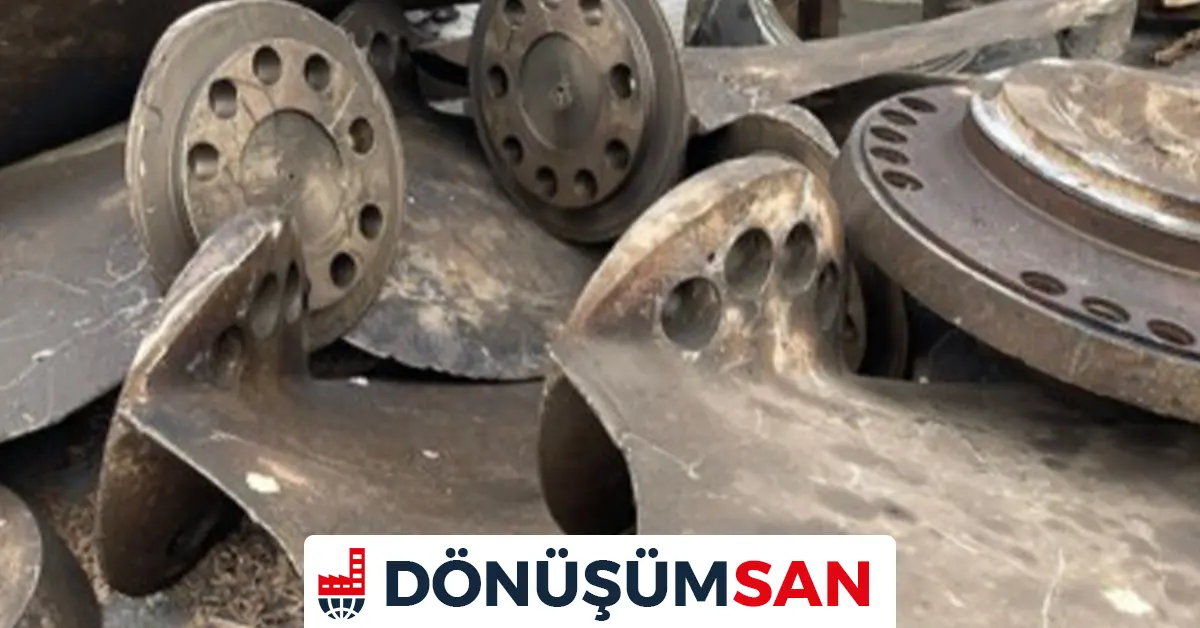 Hurda Sarı Gemi Pervanesi