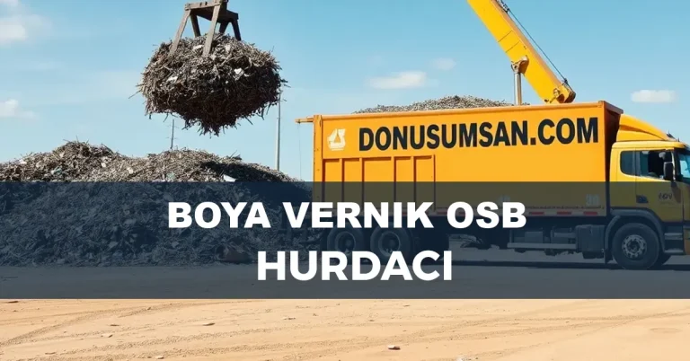Boya Vernik OSB Hurdacı