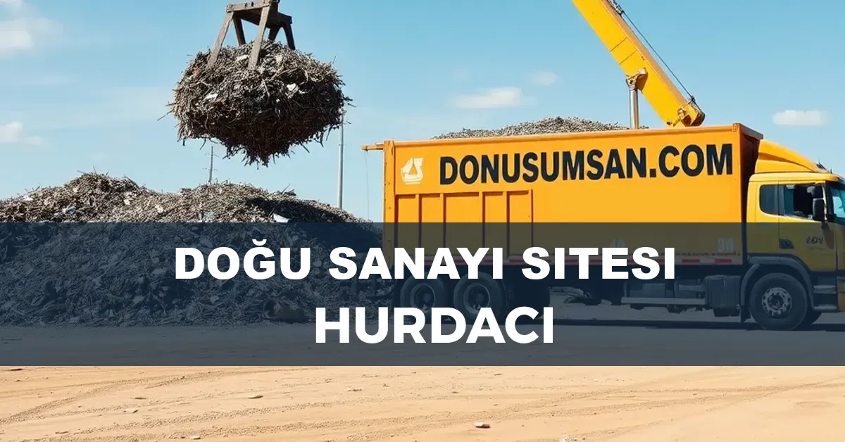 Doğu Sanayi Sitesi hurdacı